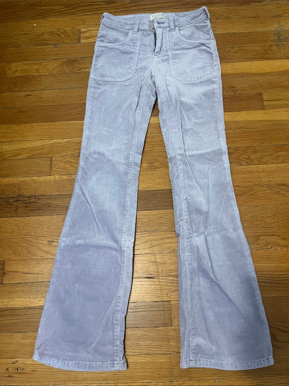 Pilcro by Anthropologie Corduroy, Low-Rise Flare Pants -Size 25